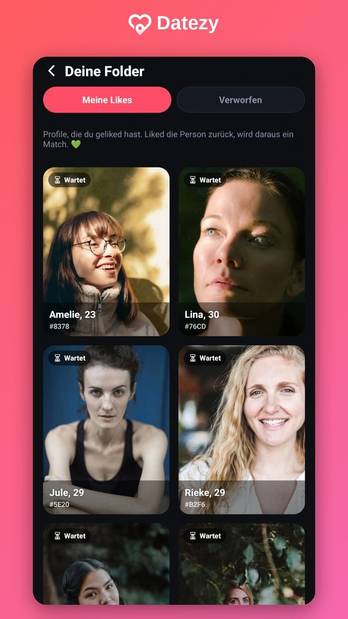 Suchfilter mit Umkreis-Karte für hyperlokales Dating